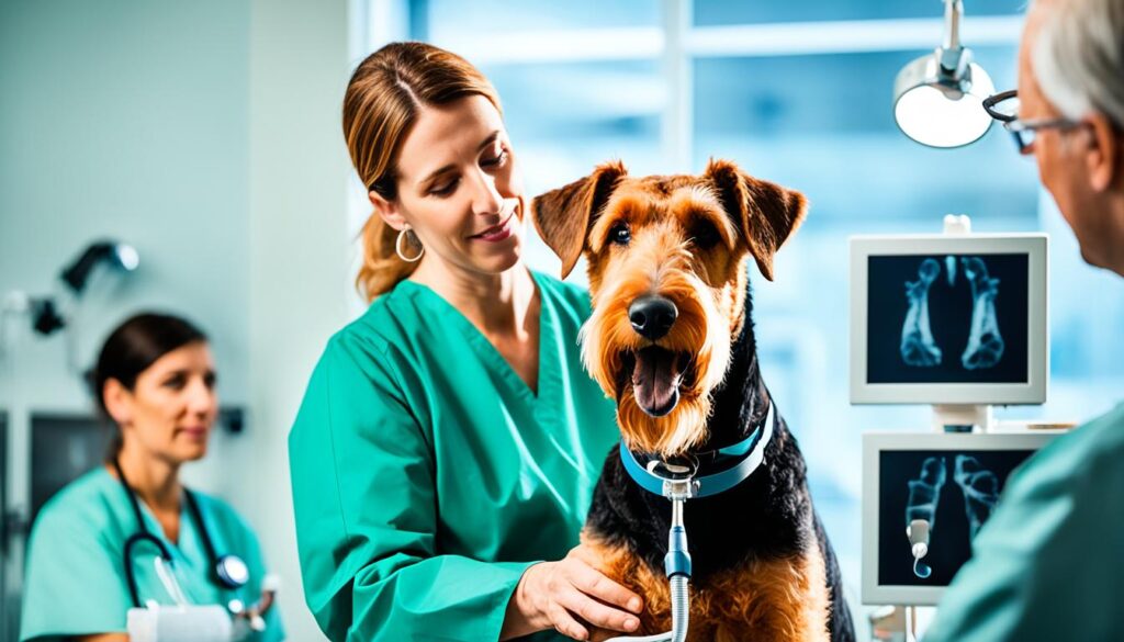 Airedale Terrier Gesundheitsprüfung