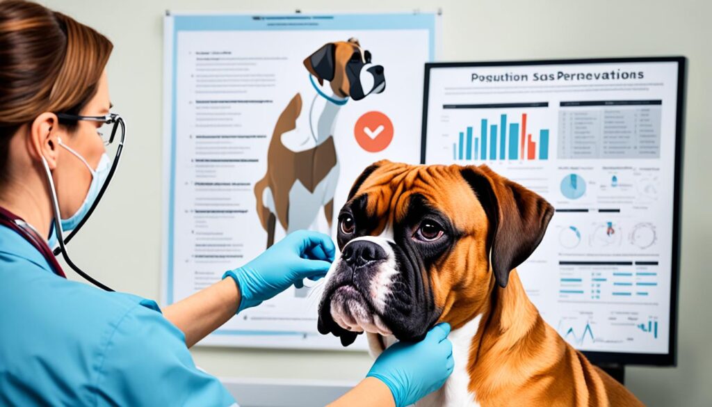 Boxerhund Gesundheitsvorsorge