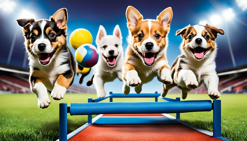 Hundesportarten für Welpen: Agility, Flyball und mehr.