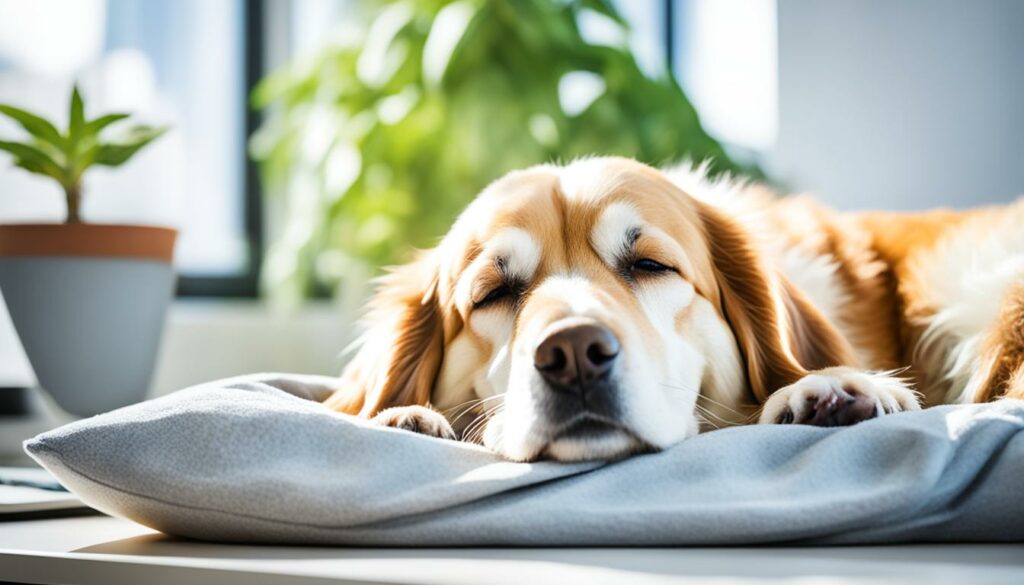 Gesundheitsvorteil für Bürohunde